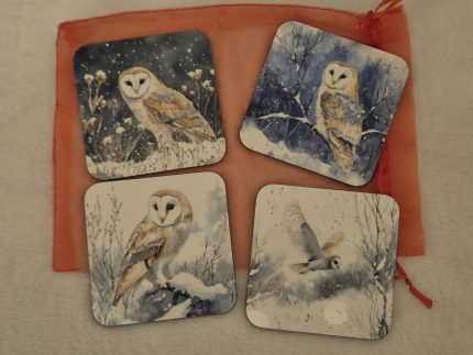 Owl coasters