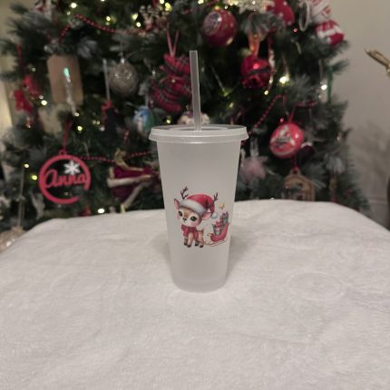 Plastic cup small deer