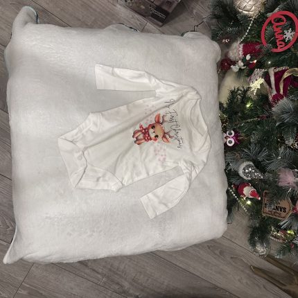 First Christmas deer 6-12 mts