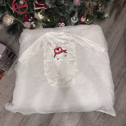 First Christmas penguin 6-12 mts